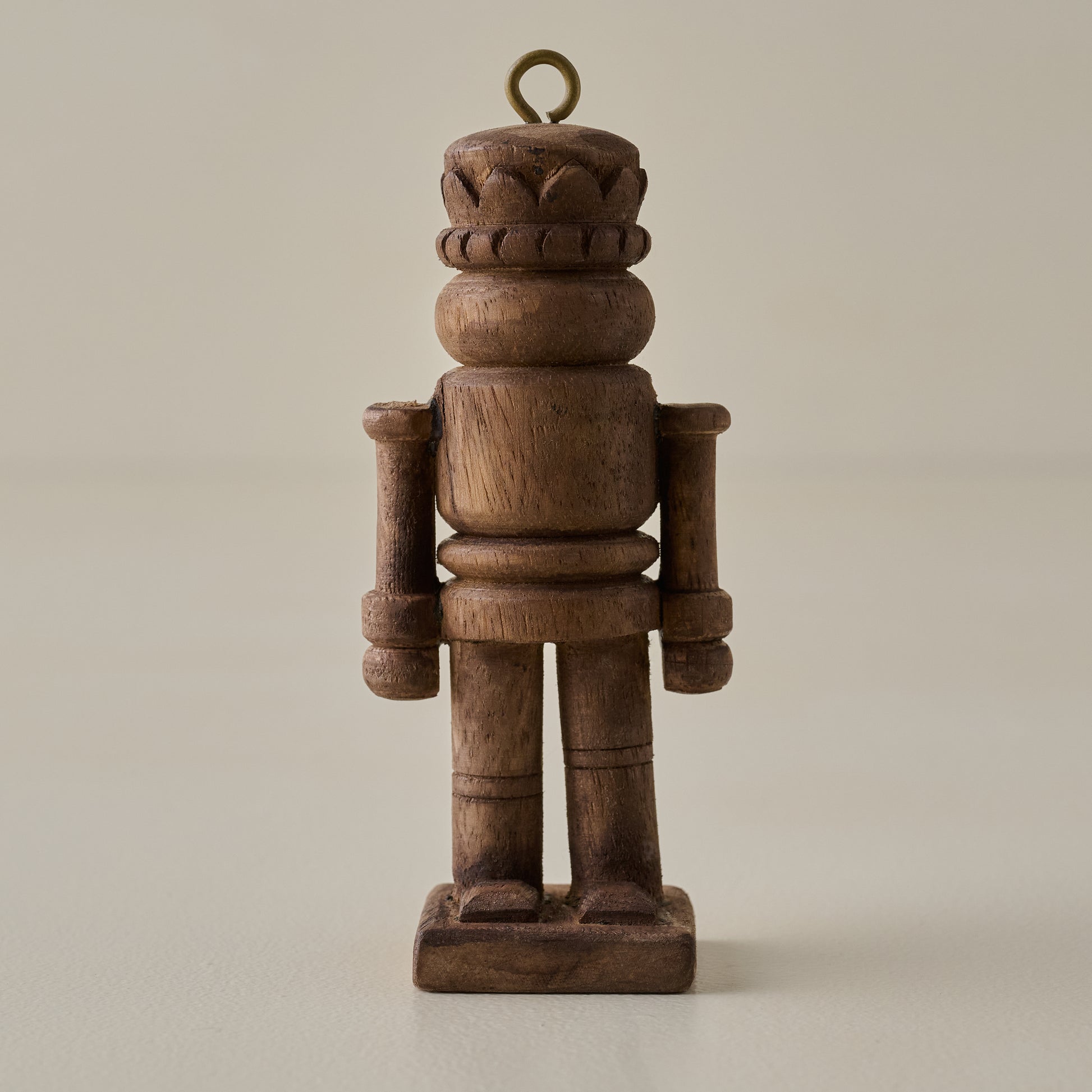 Wooden Nutcracker Ornament