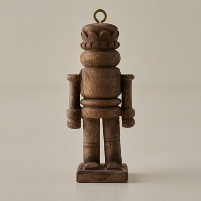 Wooden Nutcracker Ornament