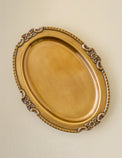 Giselle Antiqued Brass Tray