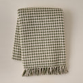 Ivory & Green Aspen Throw