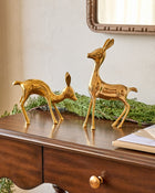 Decorative Brass Deer