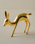 Small Decorative Brass Deer