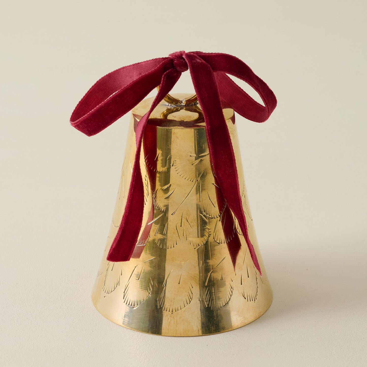 Medium Ava Etched Brass Bell