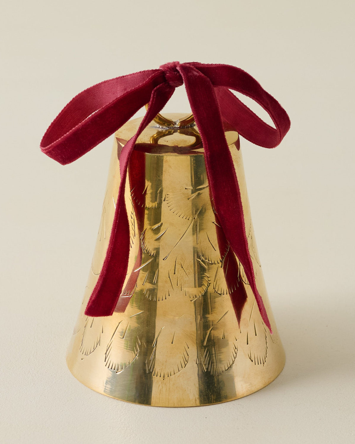 Medium Ava Etched Brass Bell