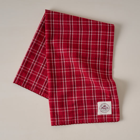 Magnolia Vintage Red Plaid Tea Towel