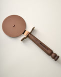 The Gristmill Collection Walnut Handle Pizza Cutter