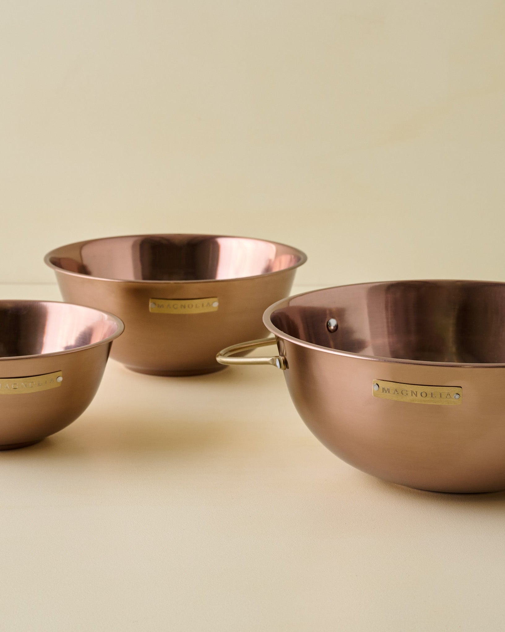 Magnolia Copper Mixing Bowl Set