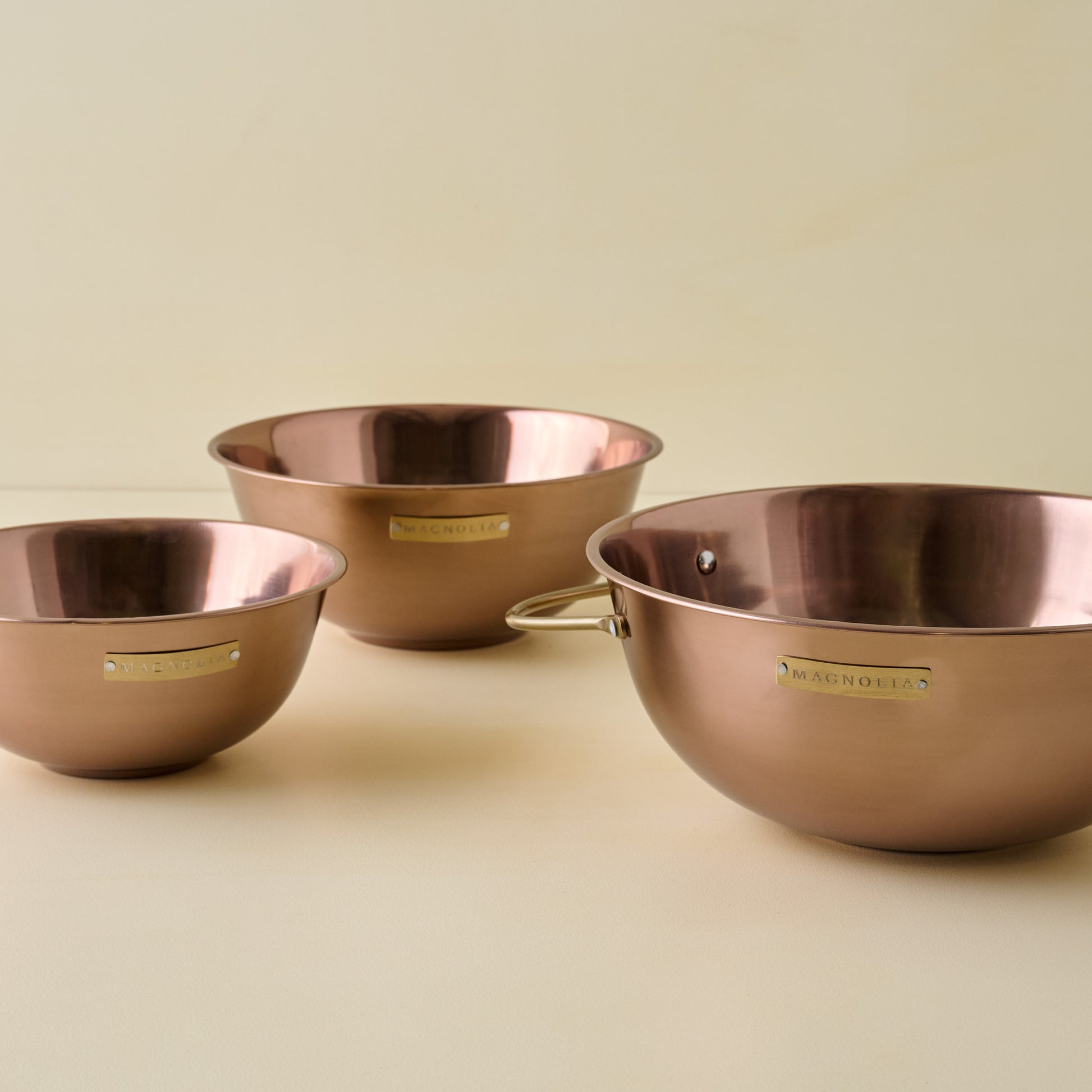 Magnolia Copper Mixing Bowl Set