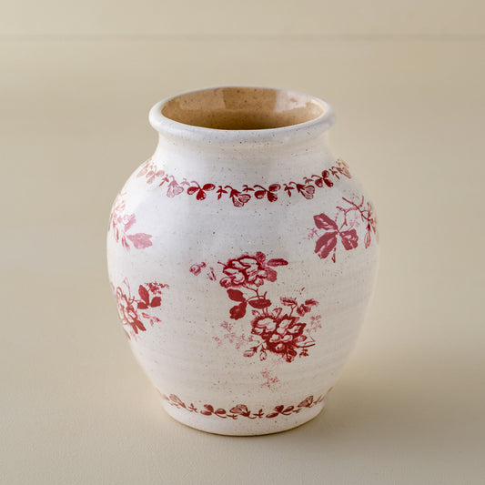 Heirloom Garden Ceramic Vase