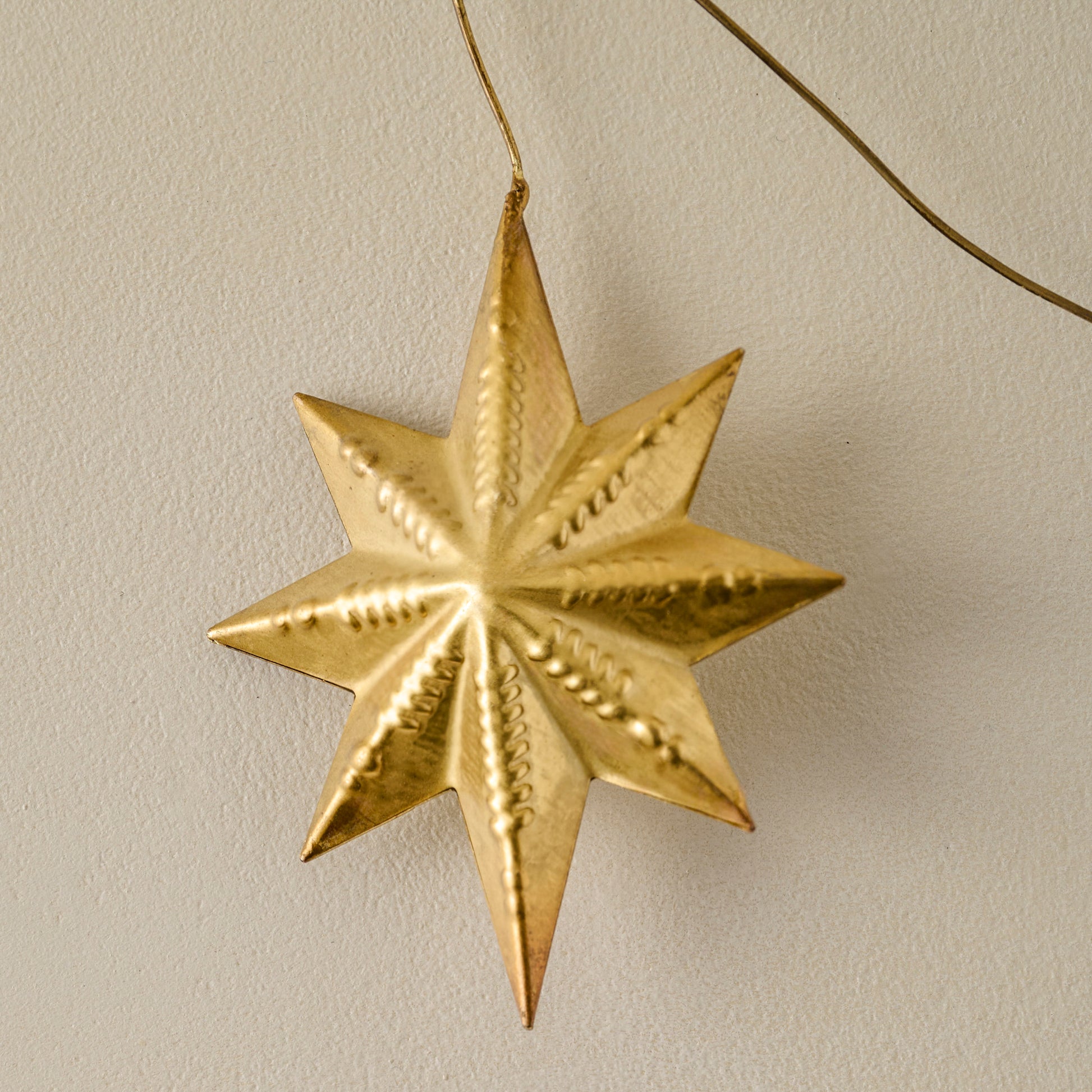 Celestial Star Garland up close