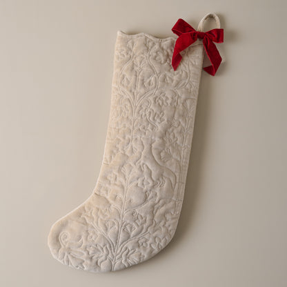 Enchanted Forest Quilted Stocking