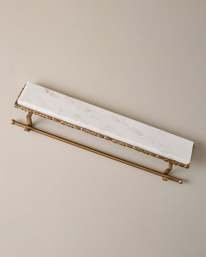 Marble and Gilded Multi Stocking Holder