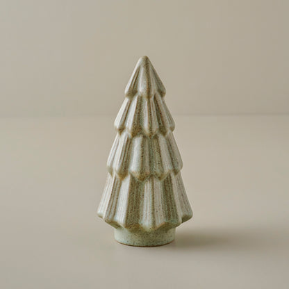 Small French Grey Decorative Ceramic Tree