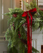 Real Touch Foraged Red Berry Pine Garland - 72