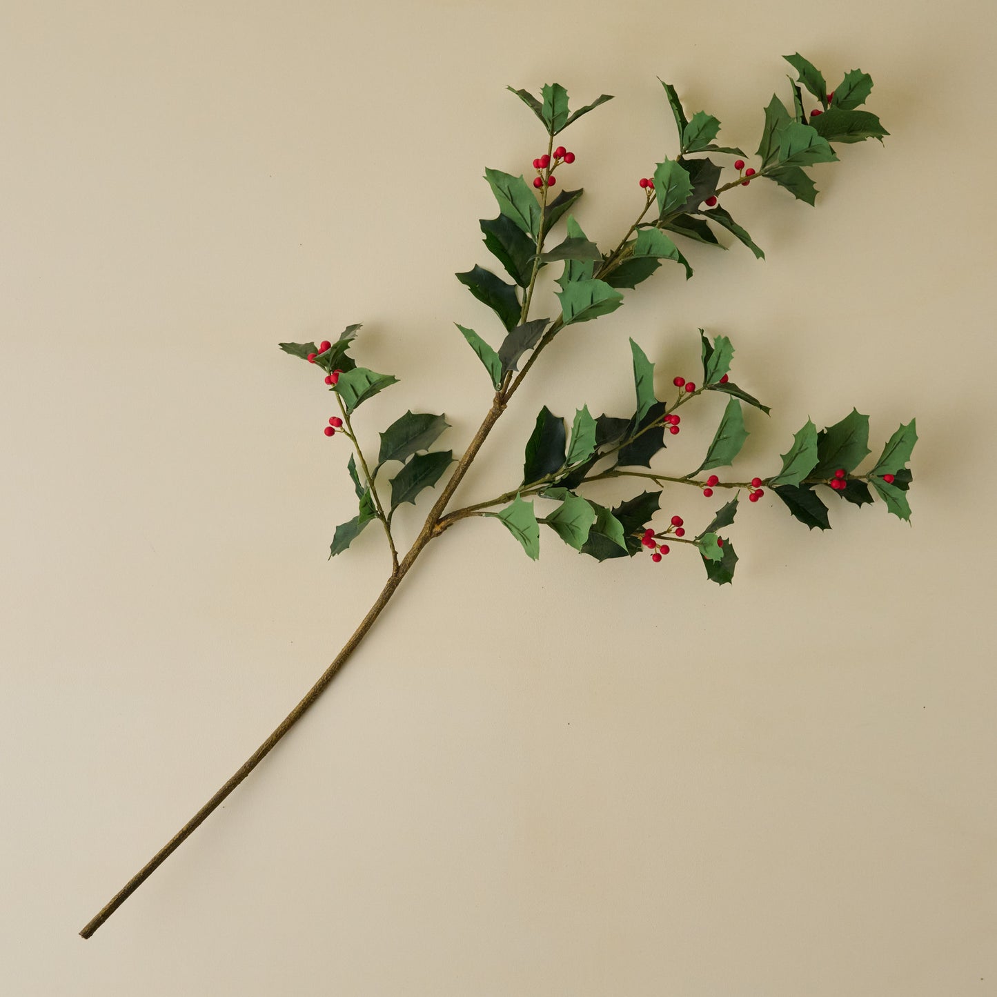 Oversized Holly Branch