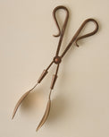 Antique Copper Serving Tongs