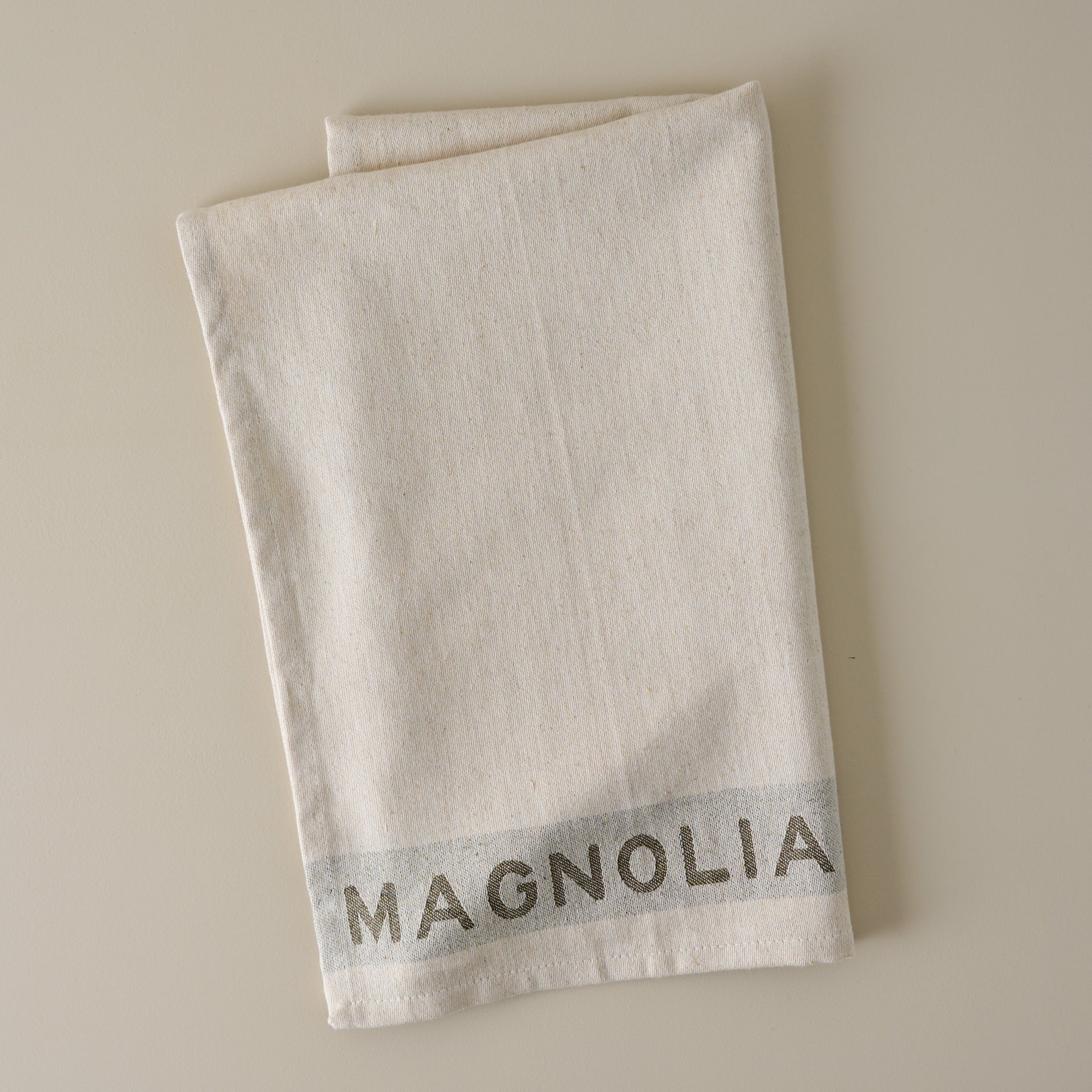 Magnolia Est. Jacquard Tea Towel - Green 