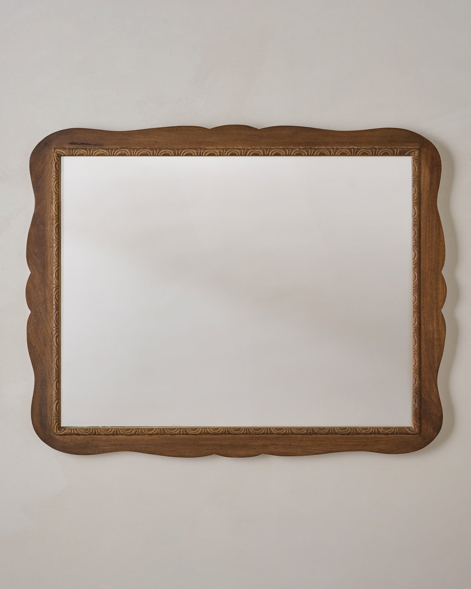Caroline Carved Wood Mirror
