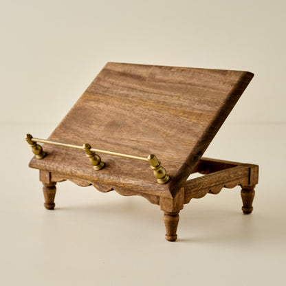 Vintage-Inspired Cookbook Holder + Riser