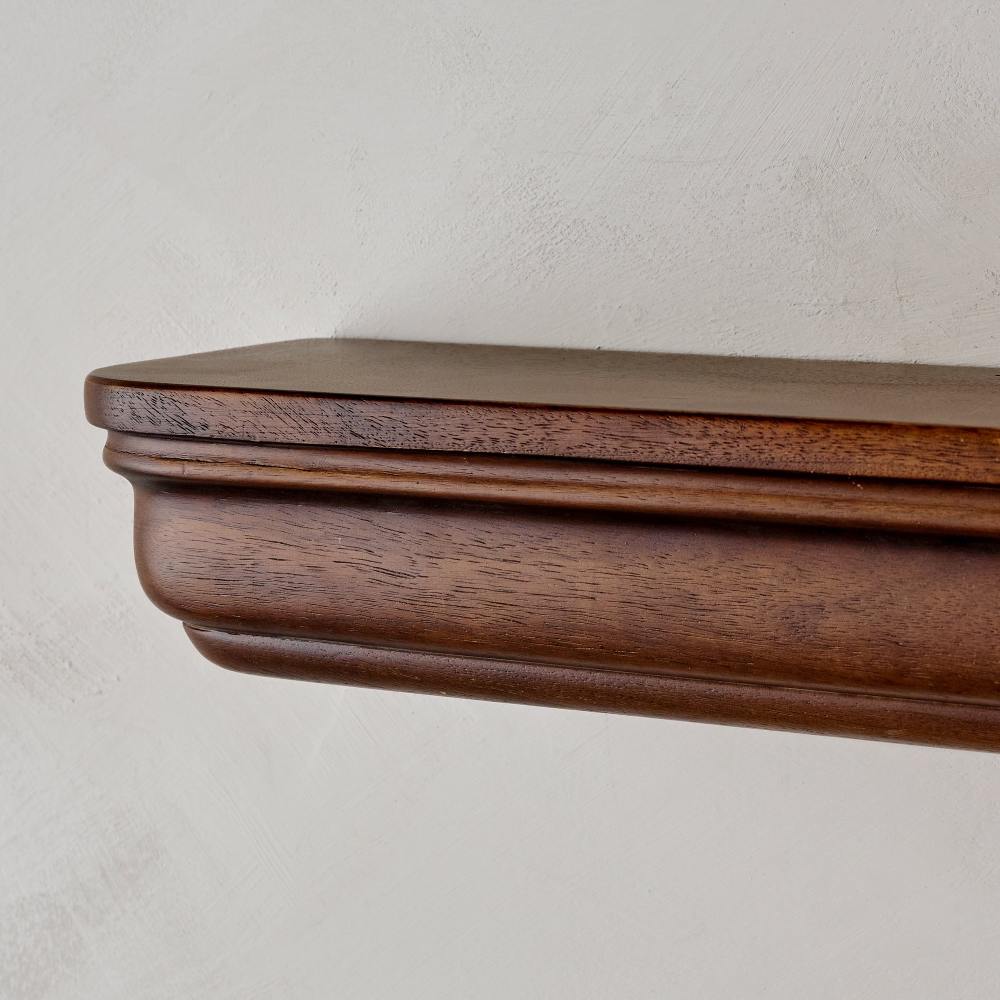 Scarlett Solid Wood Shelf close up view