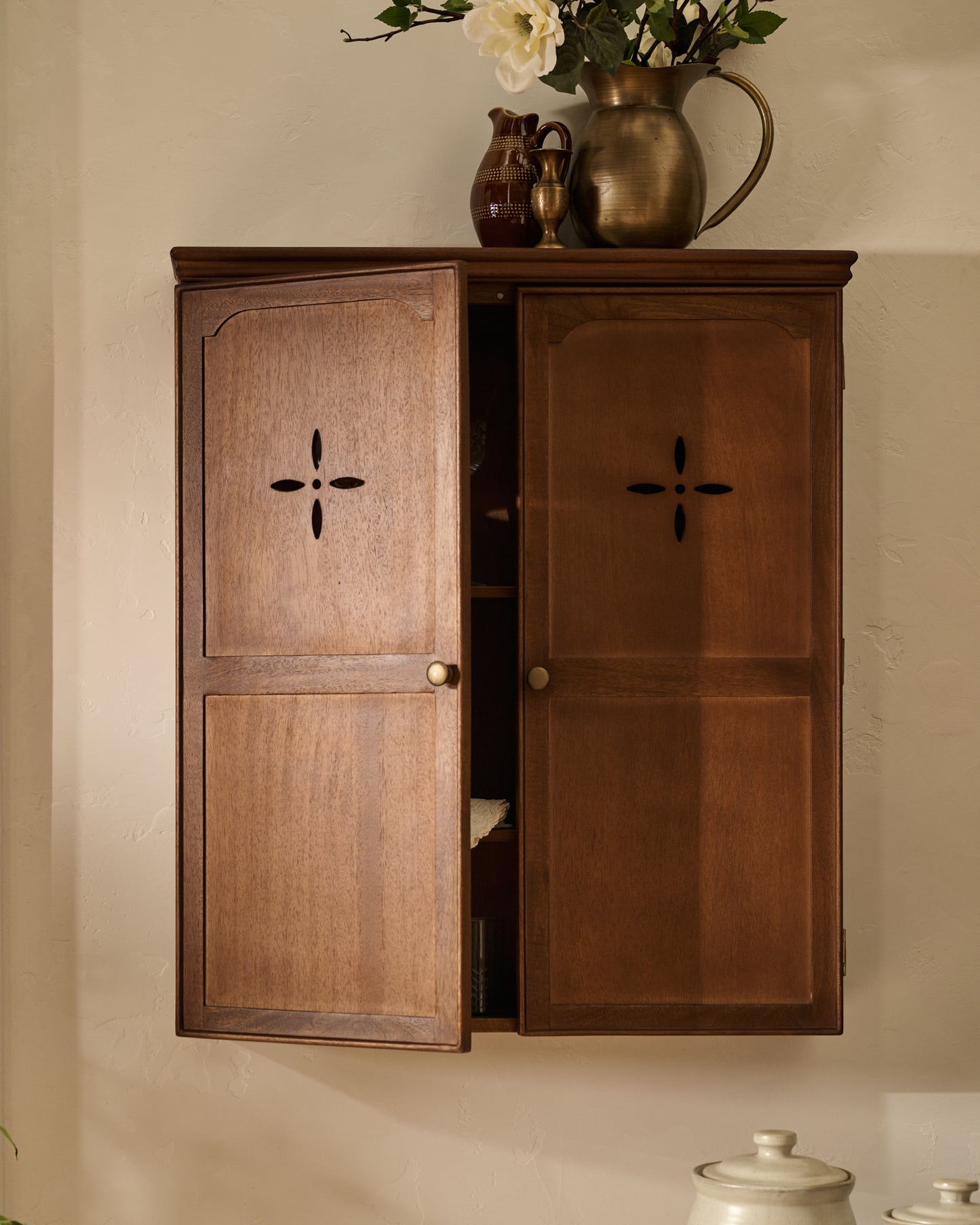 Swiss Chalet Wall Cabinet