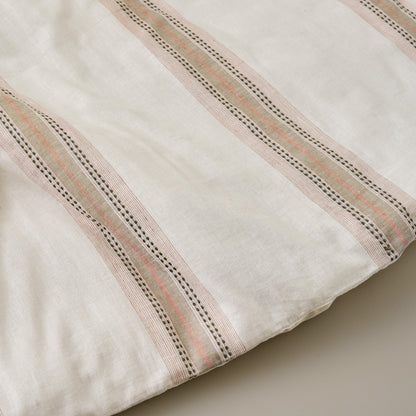 Dannie Stripe Duvet close up view