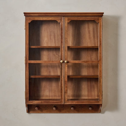 Amelia Oversized Display Cabinet with Glass Doors