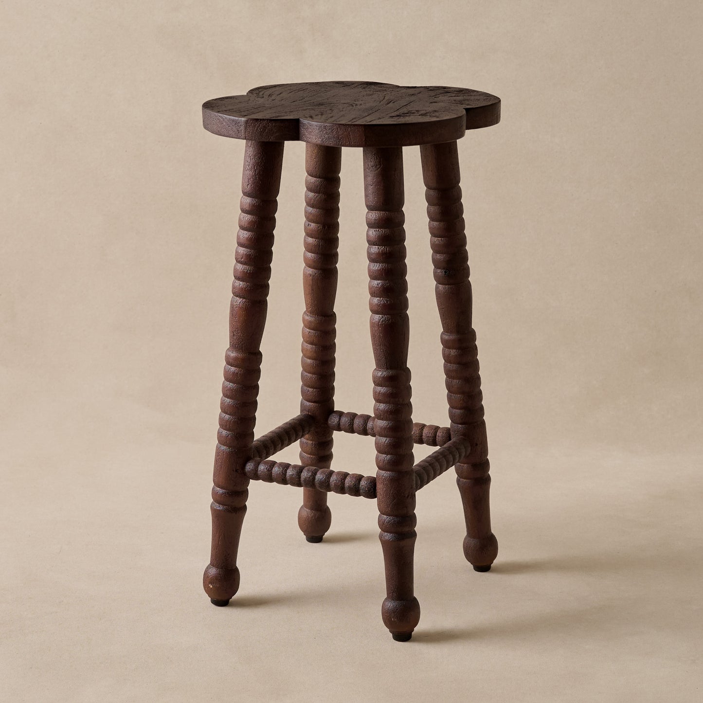Jude Counter Stool in Dark Wood