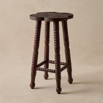 Jude Counter Stool in Dark Wood
