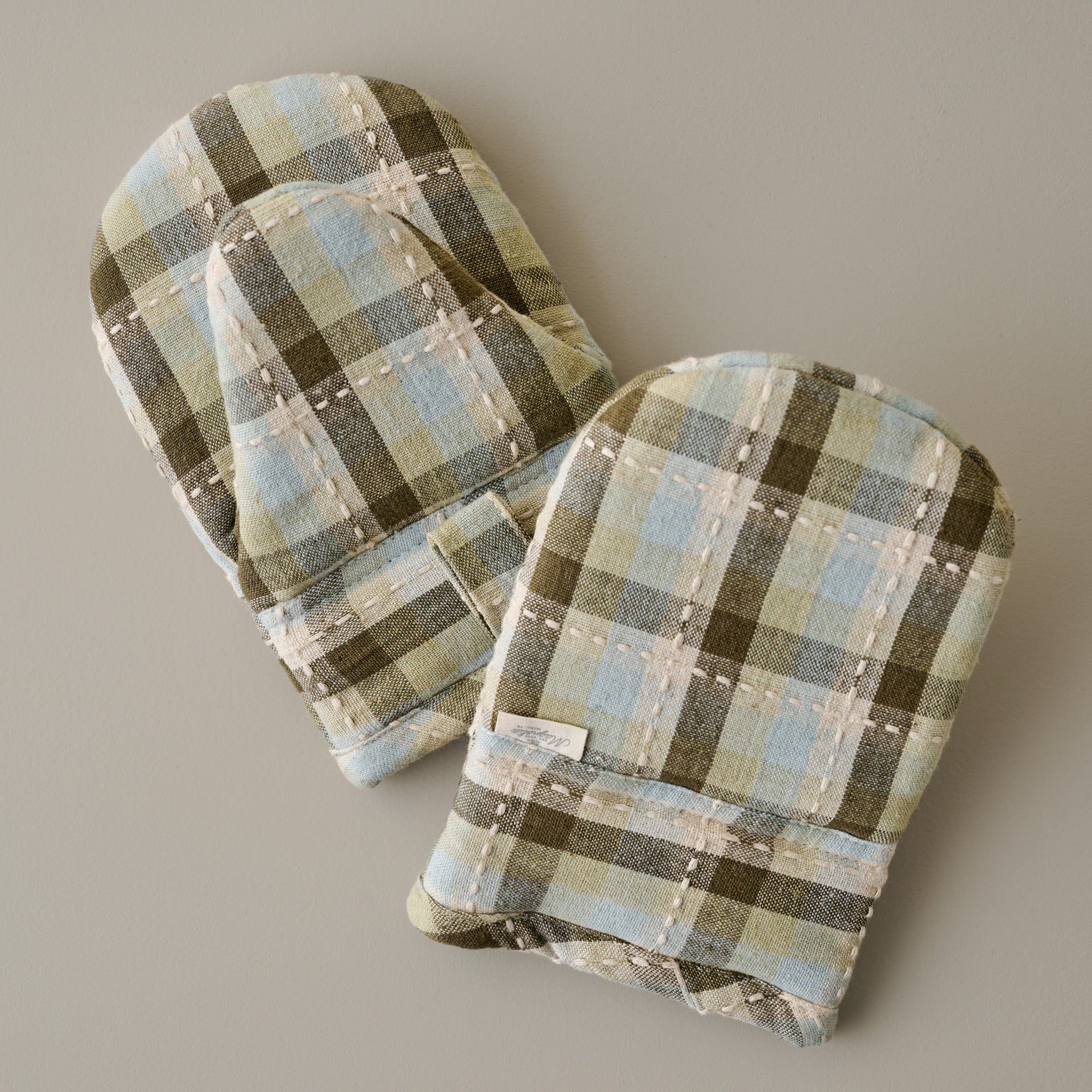 Olive Stone Mini Oven Mitt Set of Two