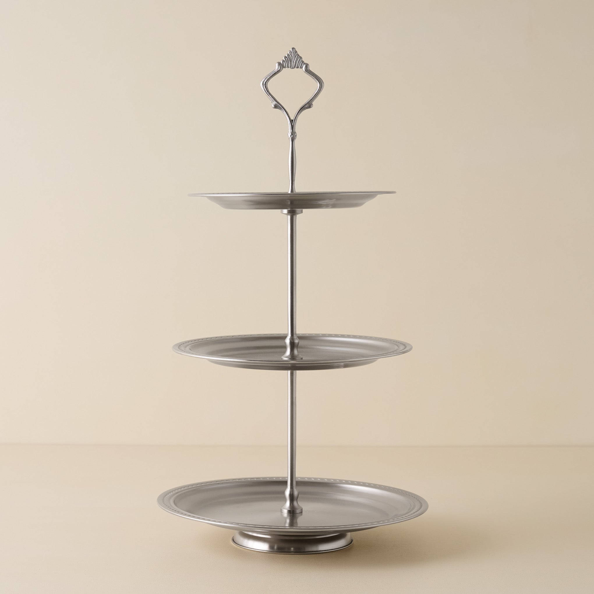Pewter Tiered Serving Stand