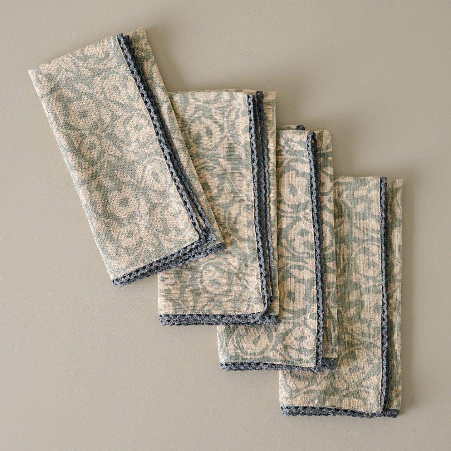 Pivione Fleurs Napkin Set of Four