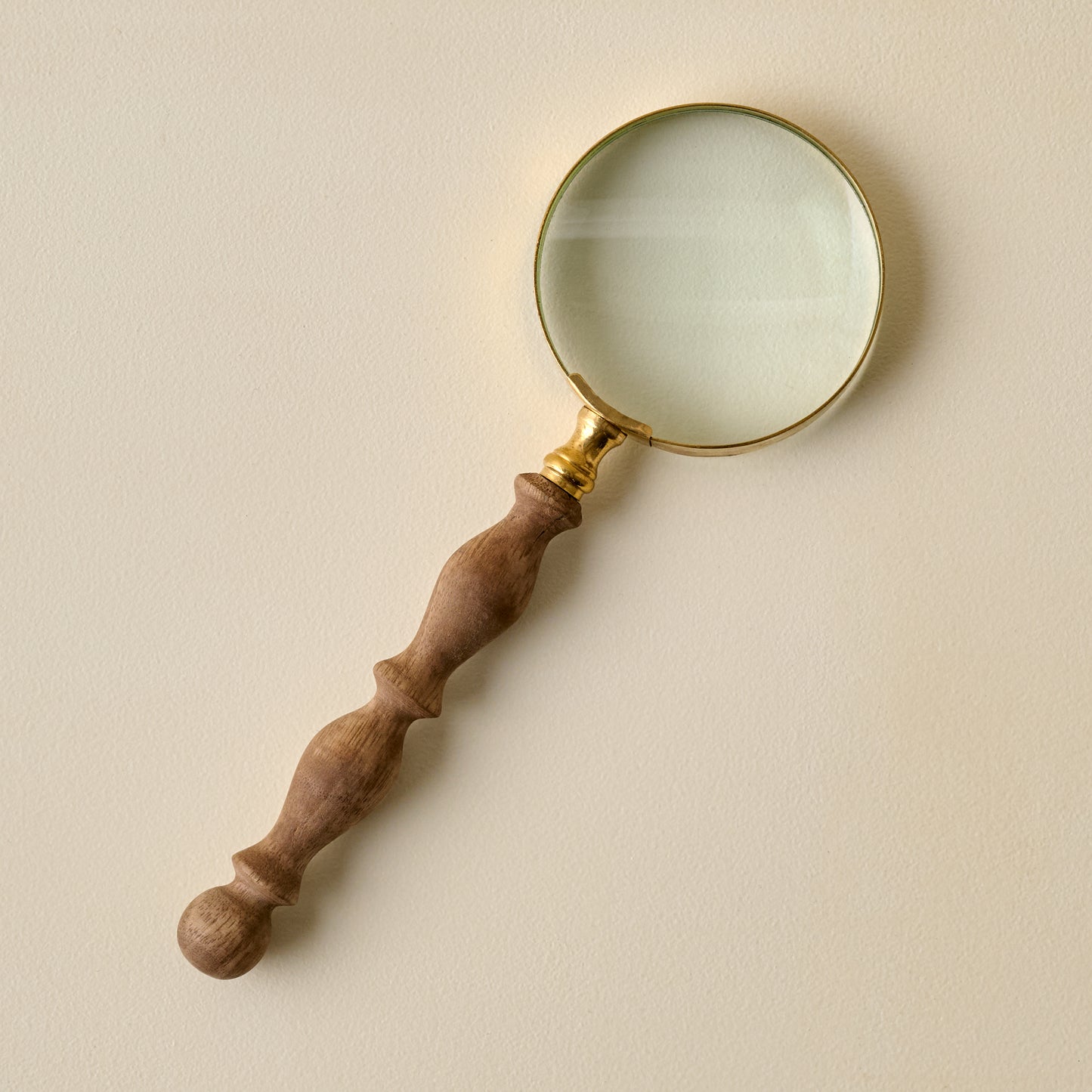 Decorative Wood Magnifying Glass