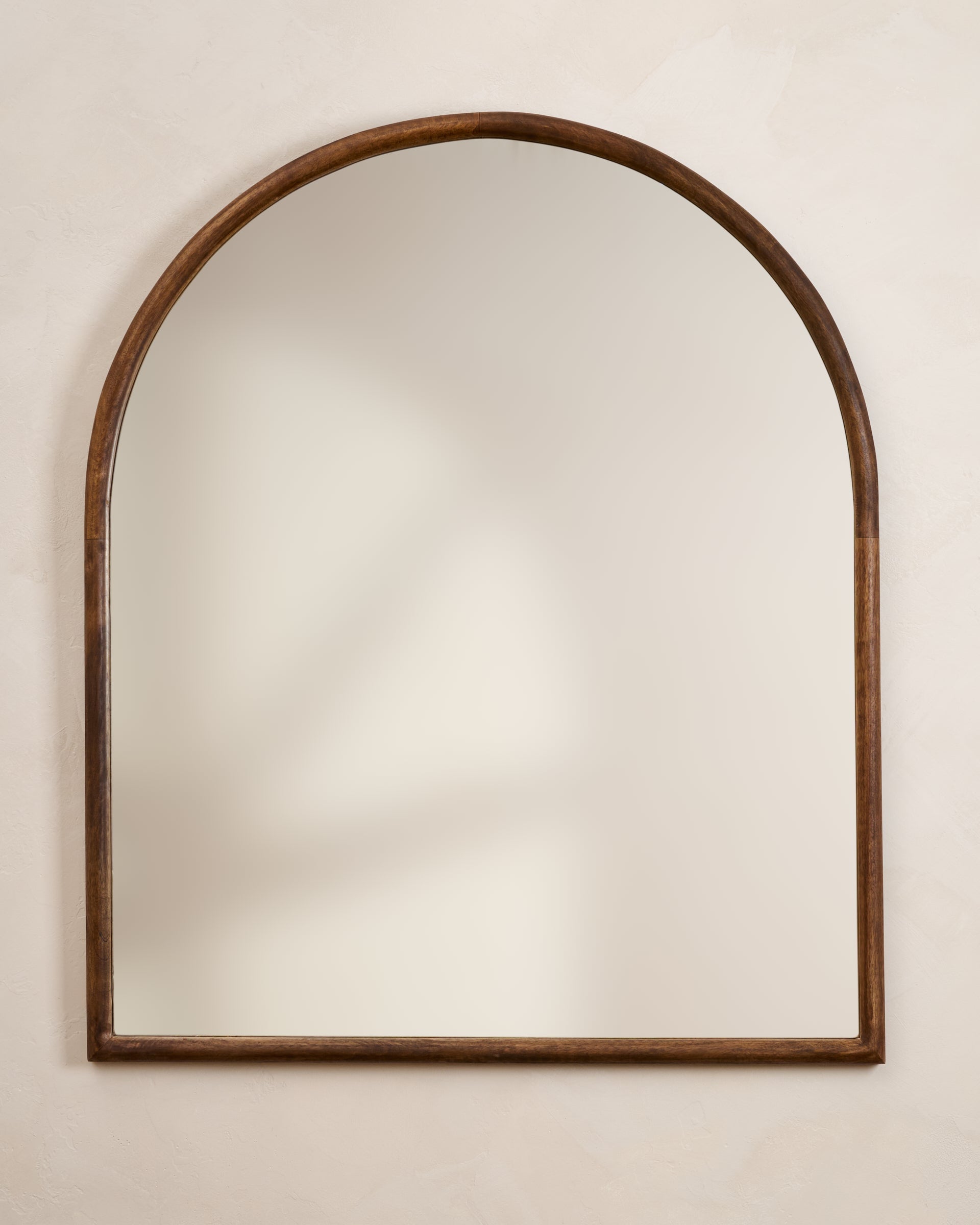 Archer Wood Framed Mantel Mirror – Magnolia