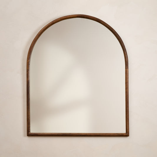 Archer Wood Framed Mantel Mirror
