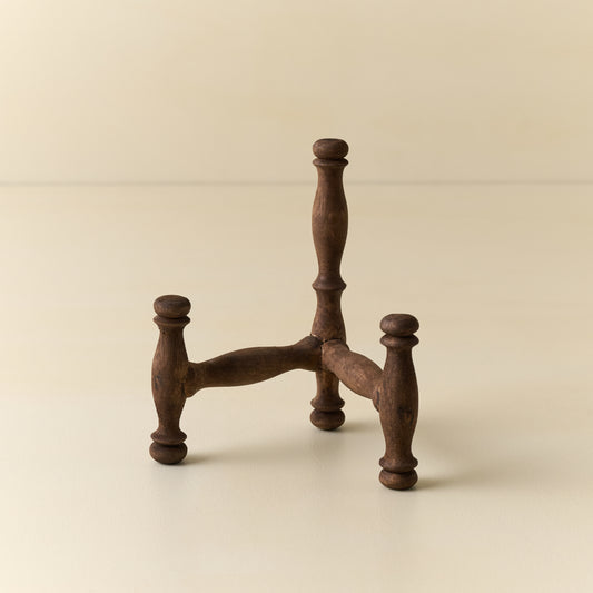 Harrison Antiqued Wood Photo Easel