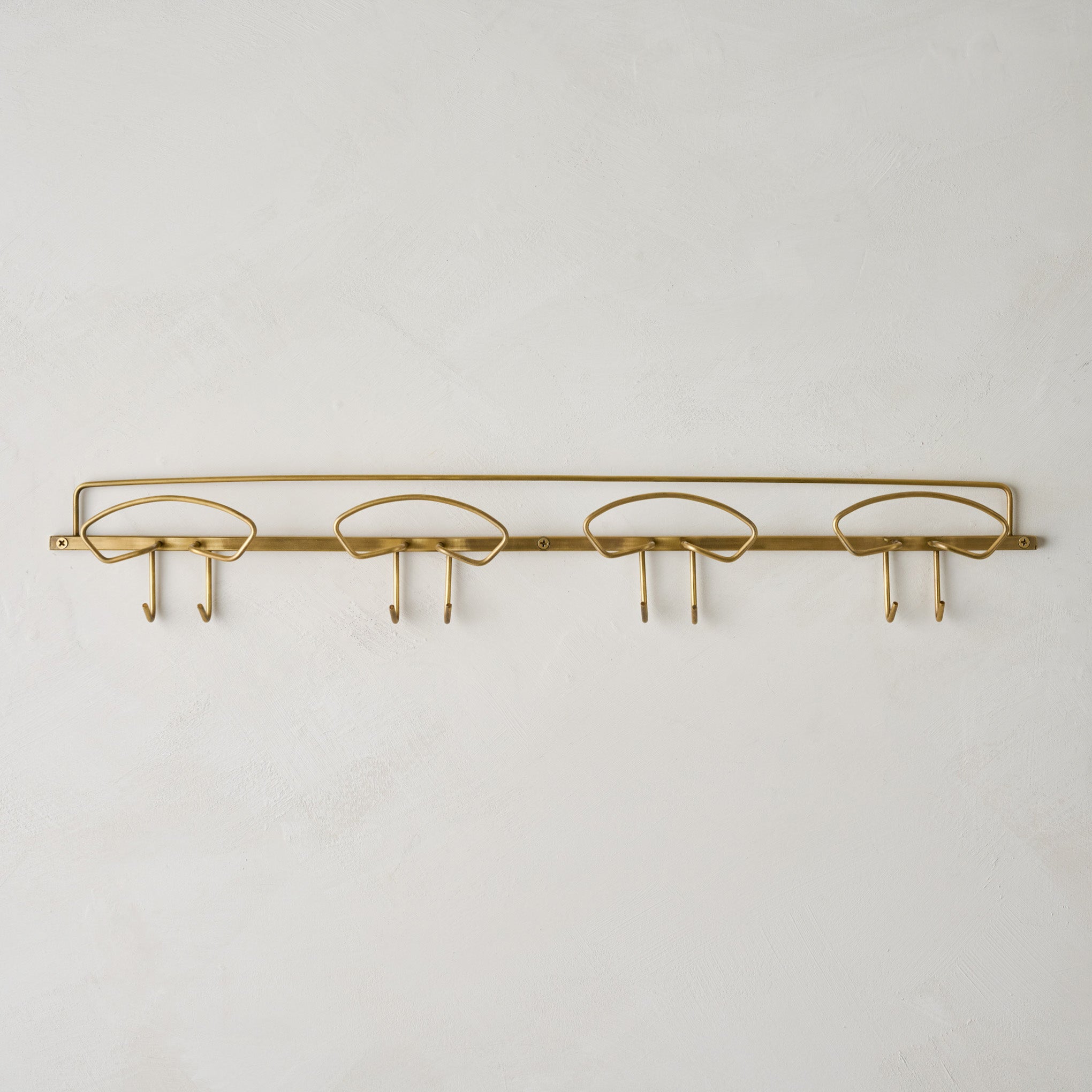 Antique Brass Wyatt Hooks