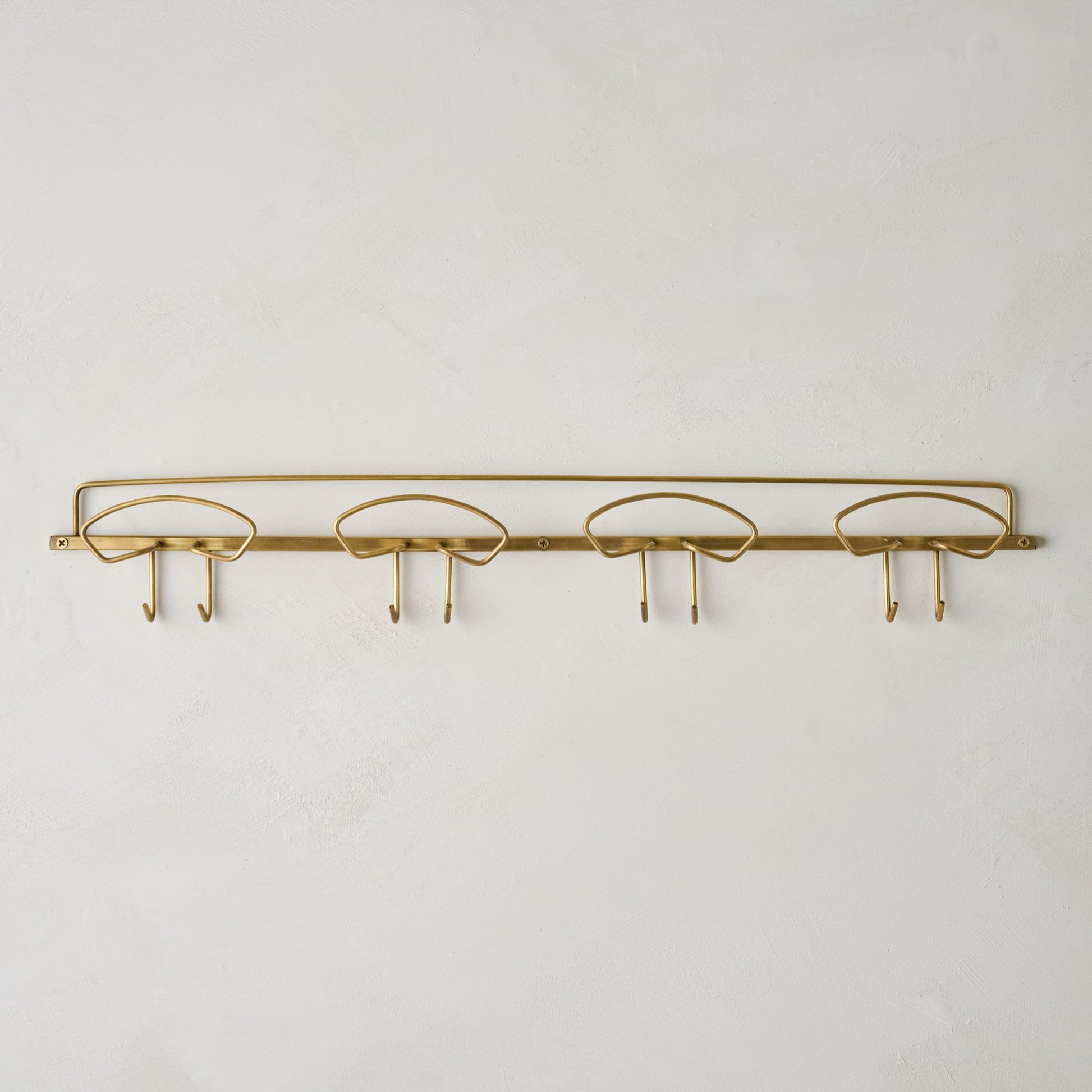 Antique Brass Wyatt Hooks