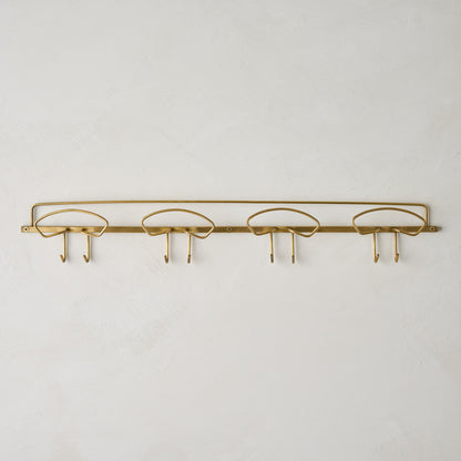 Antique Brass Wyatt Hooks