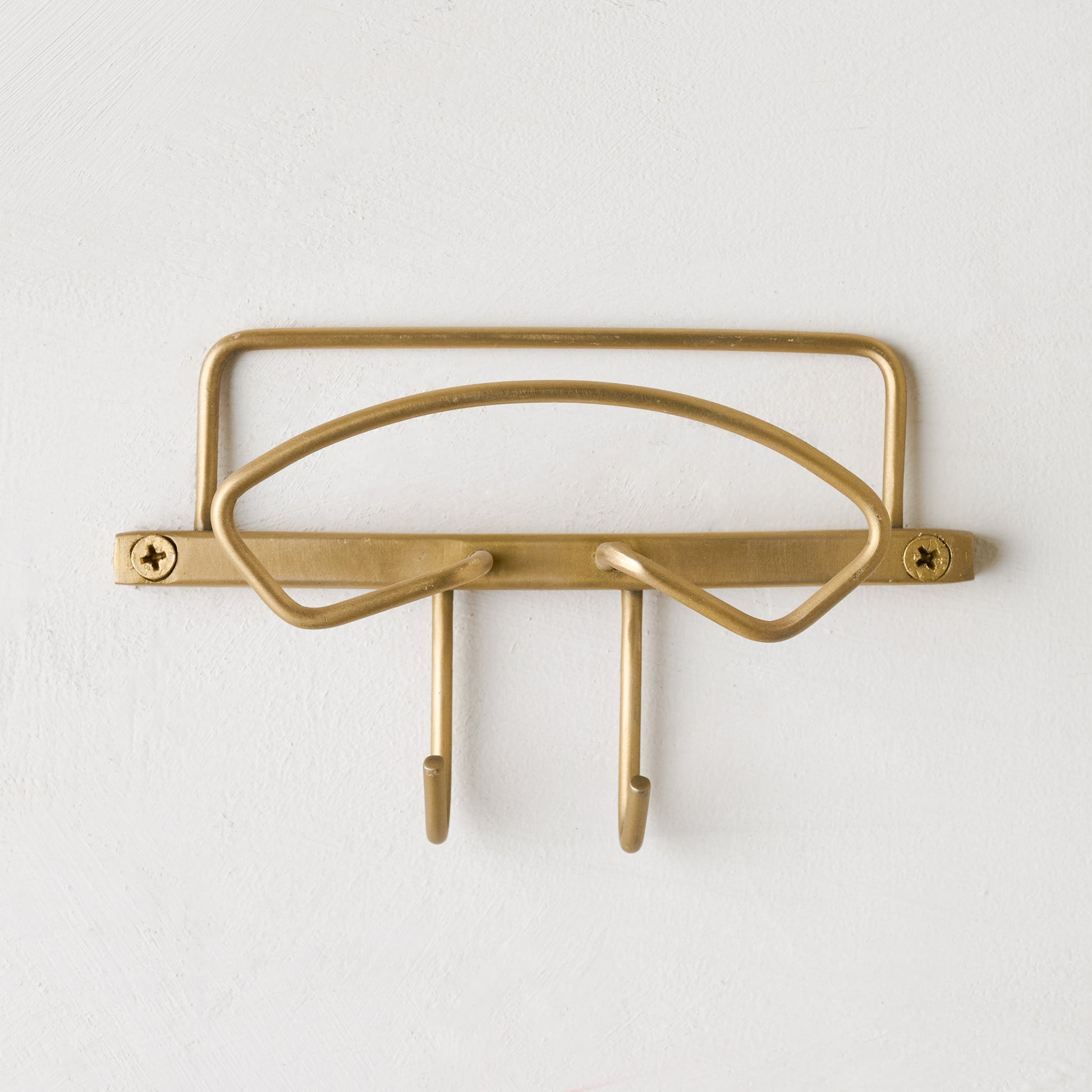 Antique Brass Wyatt Hooks (Single)