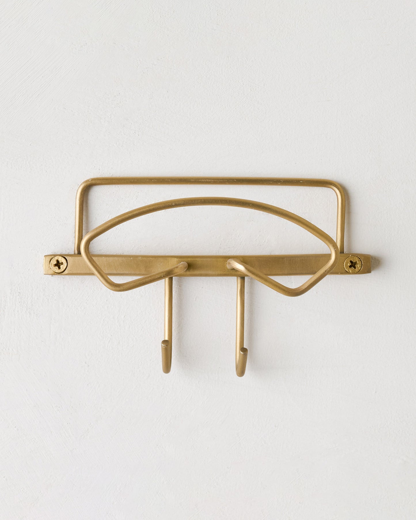 Antique Brass Wyatt Hooks