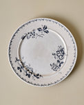 Heirloom Garden Navy Floral Plate (Salad)