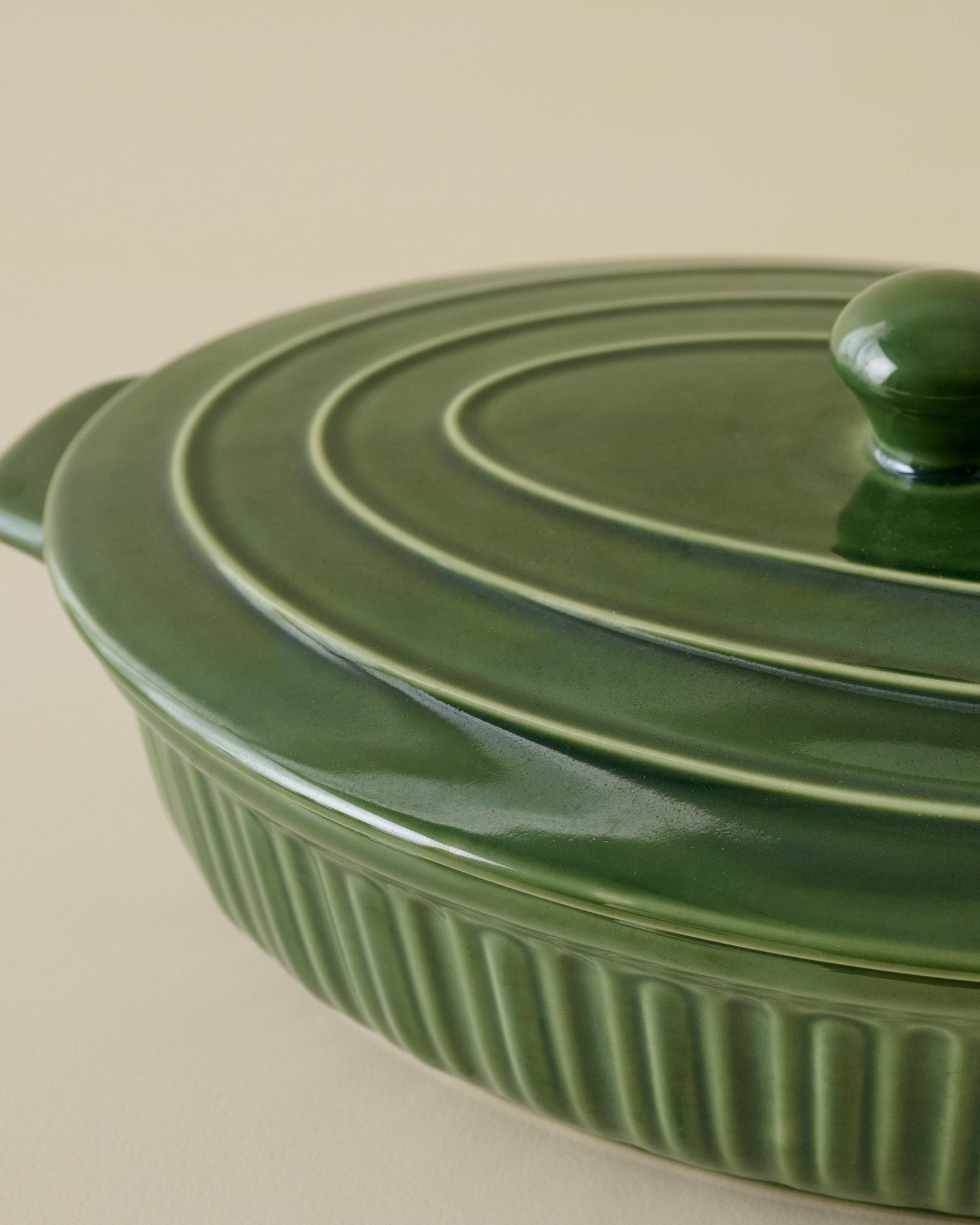The Cottage Collection Forest Green Oval Baking Dish – Magnolia