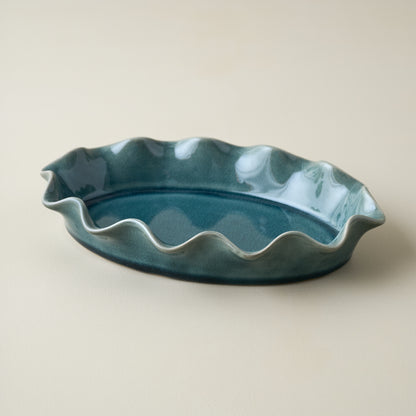 Frankie Ruffled Ceramic Tray (Large)