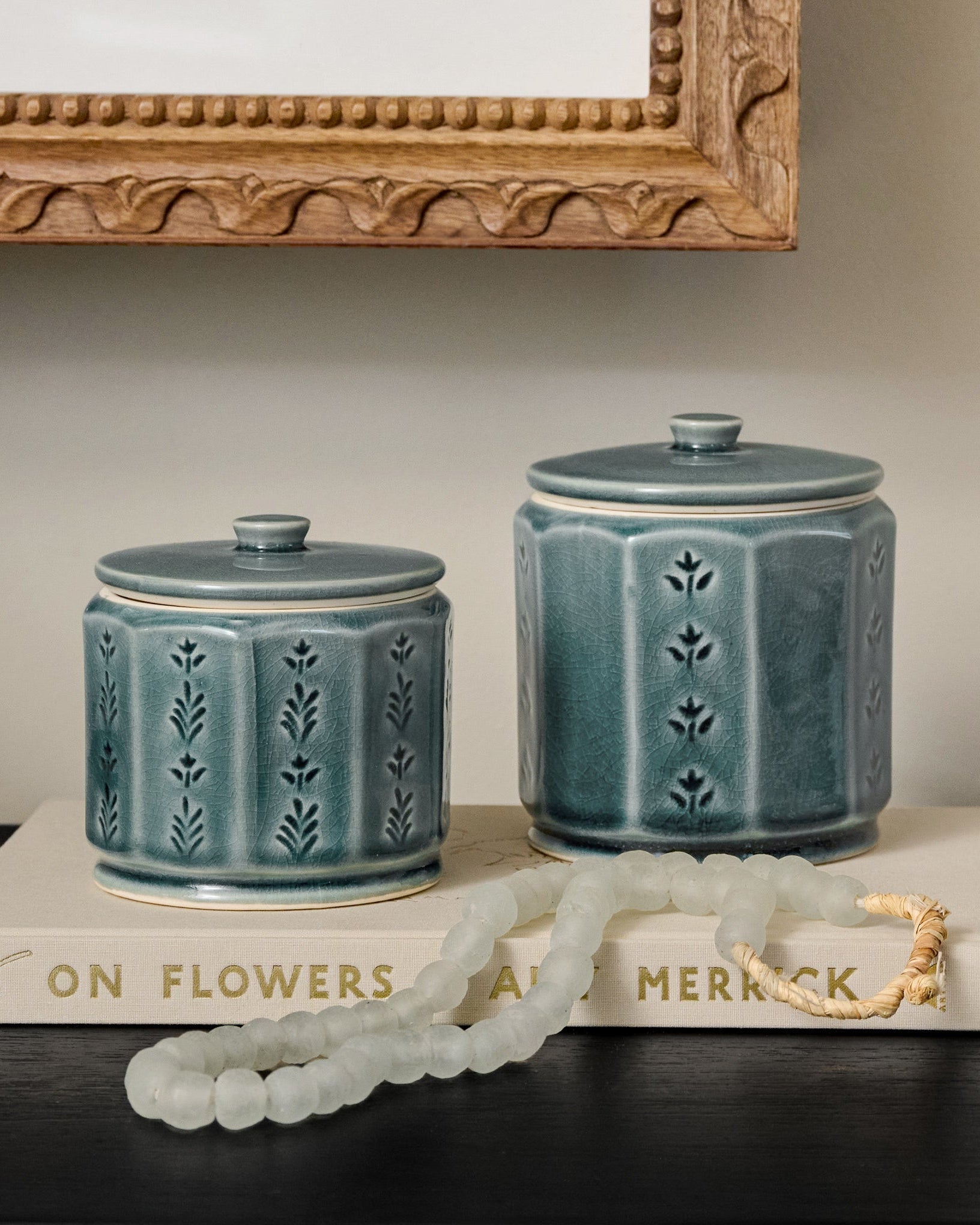 Harper Ceramic Floral Canister