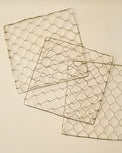 Brass Wire Flower Frog, Set of 3