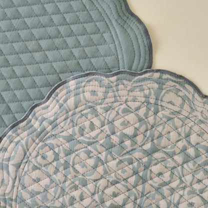 Pivione Fleurs Reversible Placemat close up view