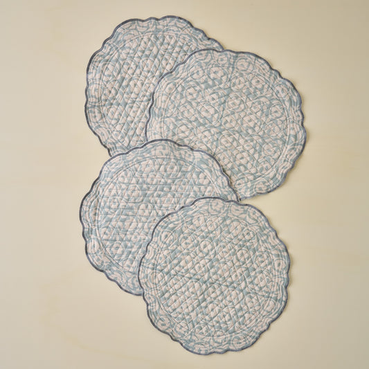 Pivione Fleurs Reversible Placemat Set of Four