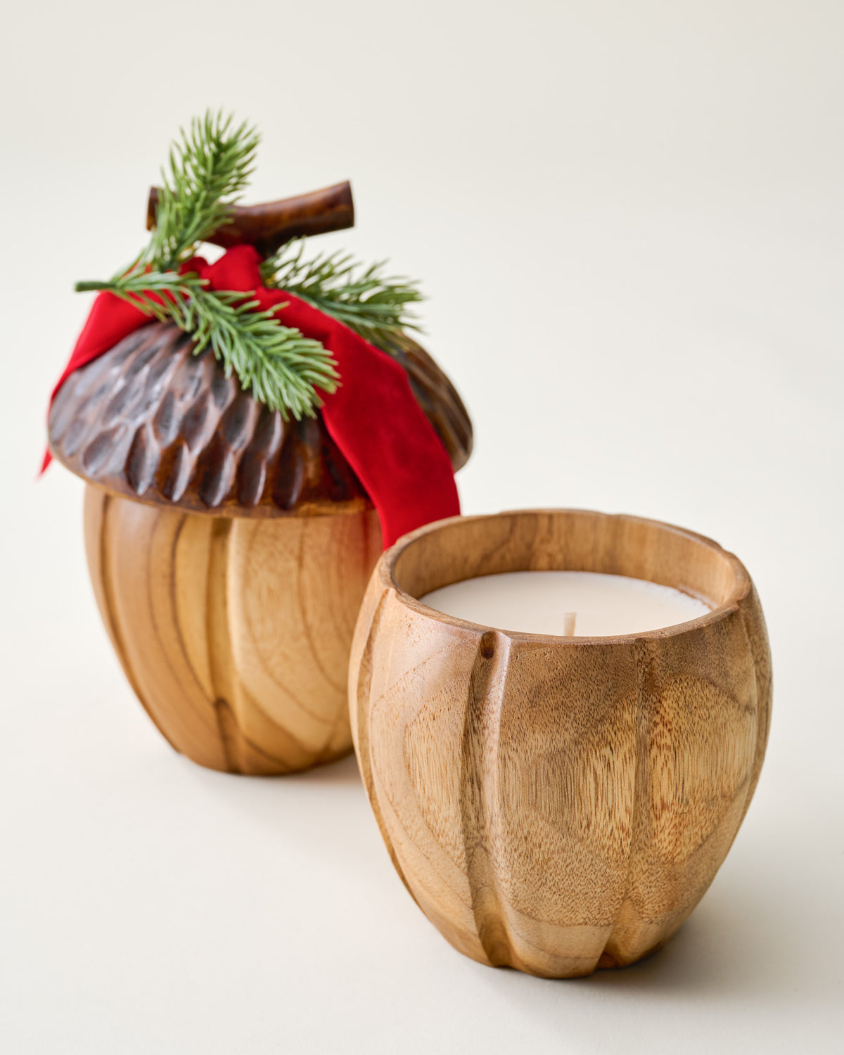 Magnolia Acorn Candle