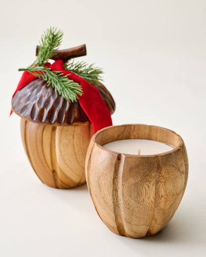 Magnolia Acorn Candle